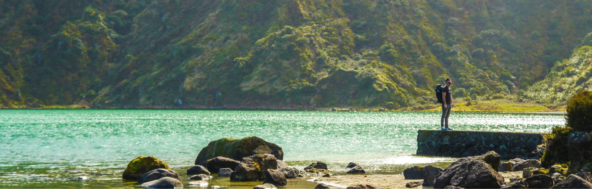 Hiking to Lagoa do Fogo