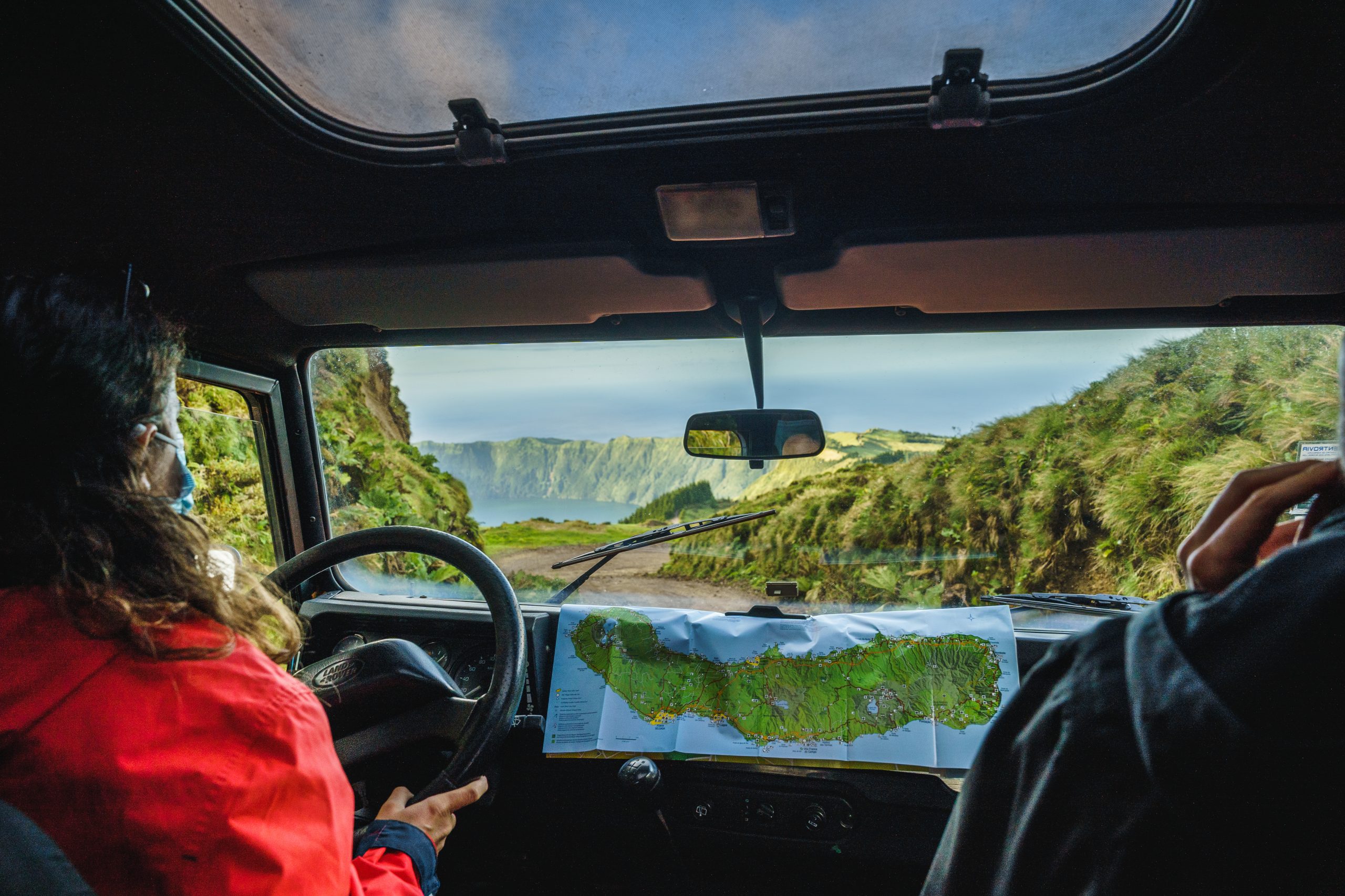 Javi Garcia | Visiting Sete Cidades on a guided Jeep tour