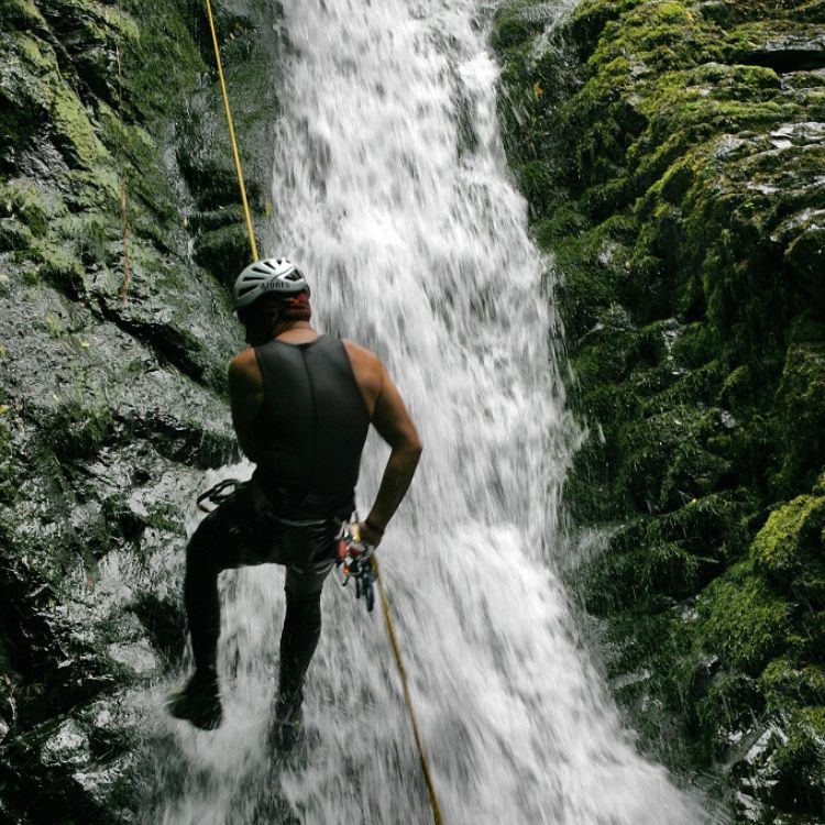 Canyoning in Salto do Cabrito