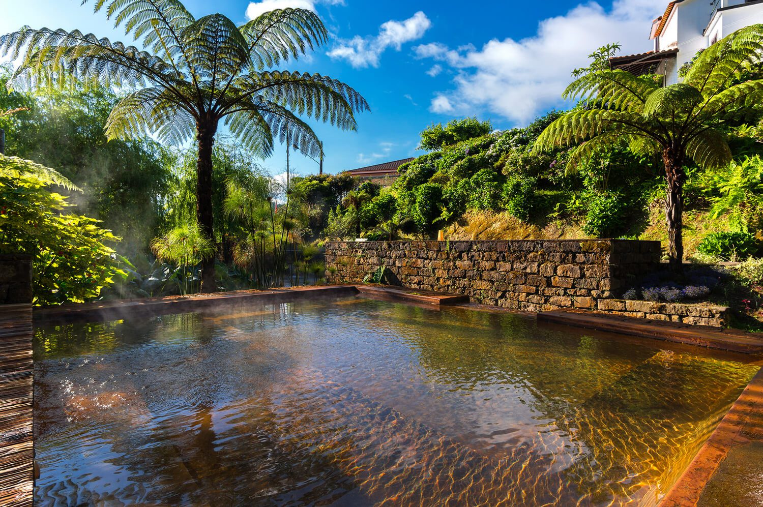 Poça da Dona Beija: A hot spring under the night sky