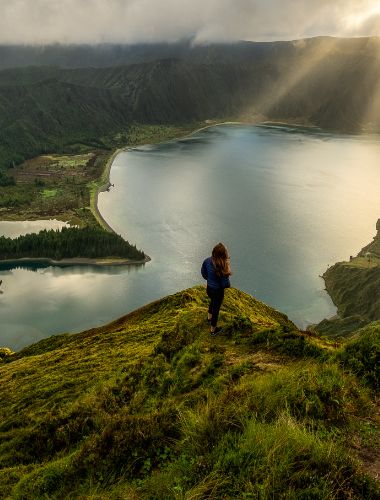 Wanderung zur Lagoa do Fogo