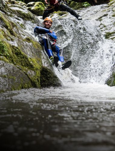 Canyoning in Ribeira dos Caldeirões