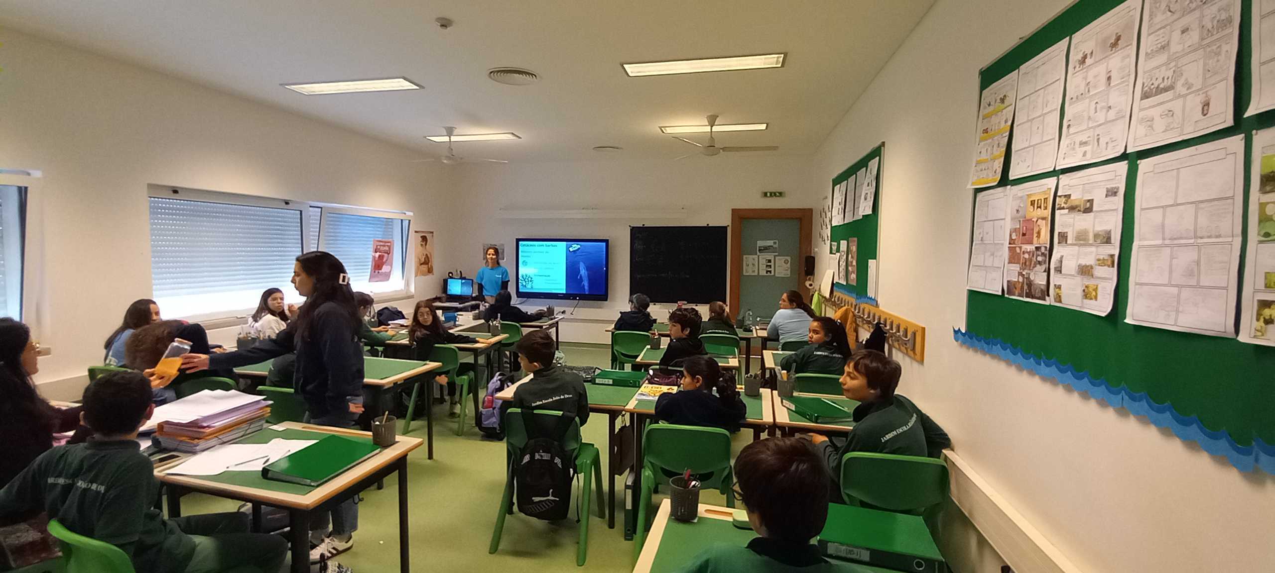 Exciting day at Jardim-Escola João de Deus