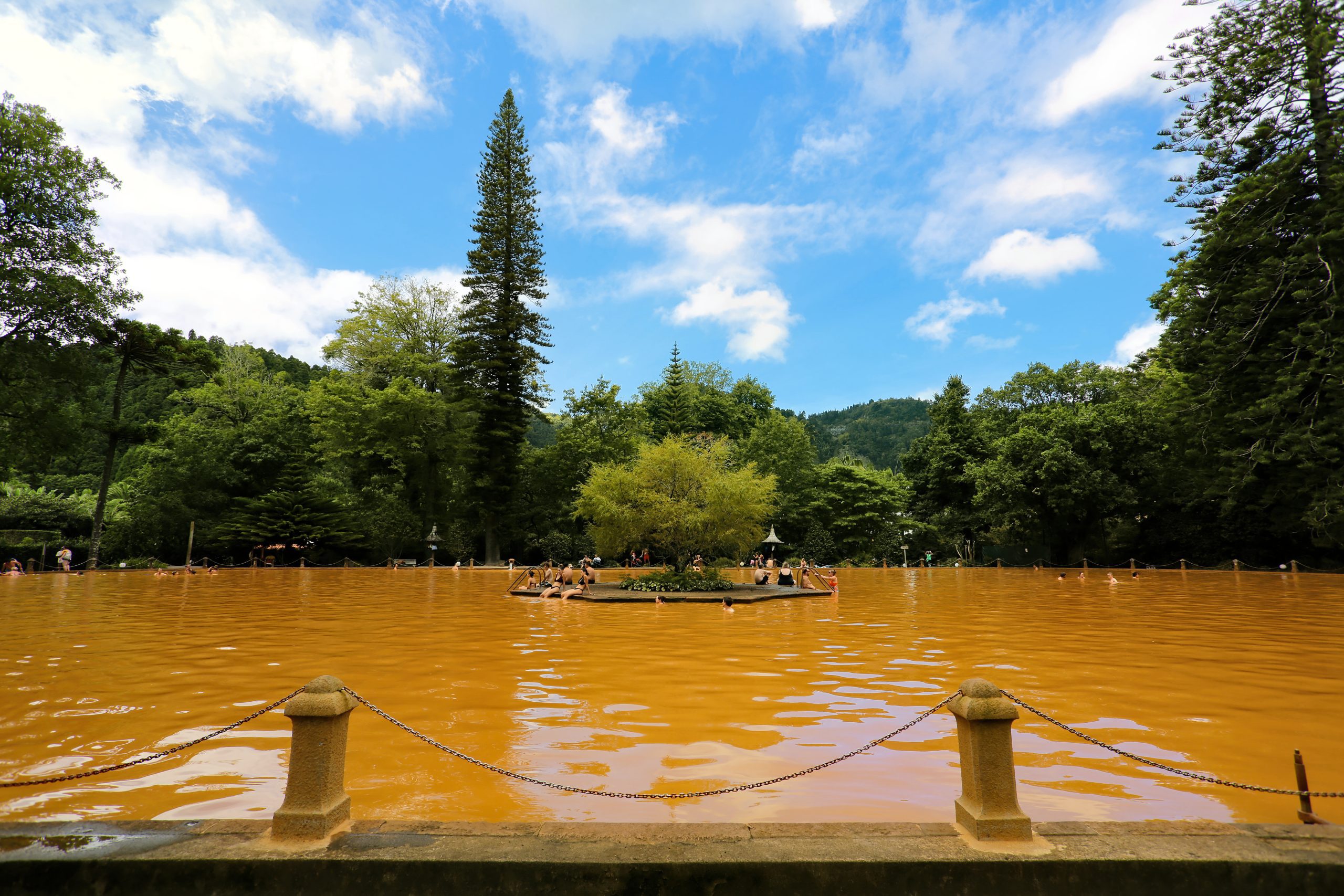 Parque Terra Nostra’s Thermal Pool: Relax in the Warm Waters